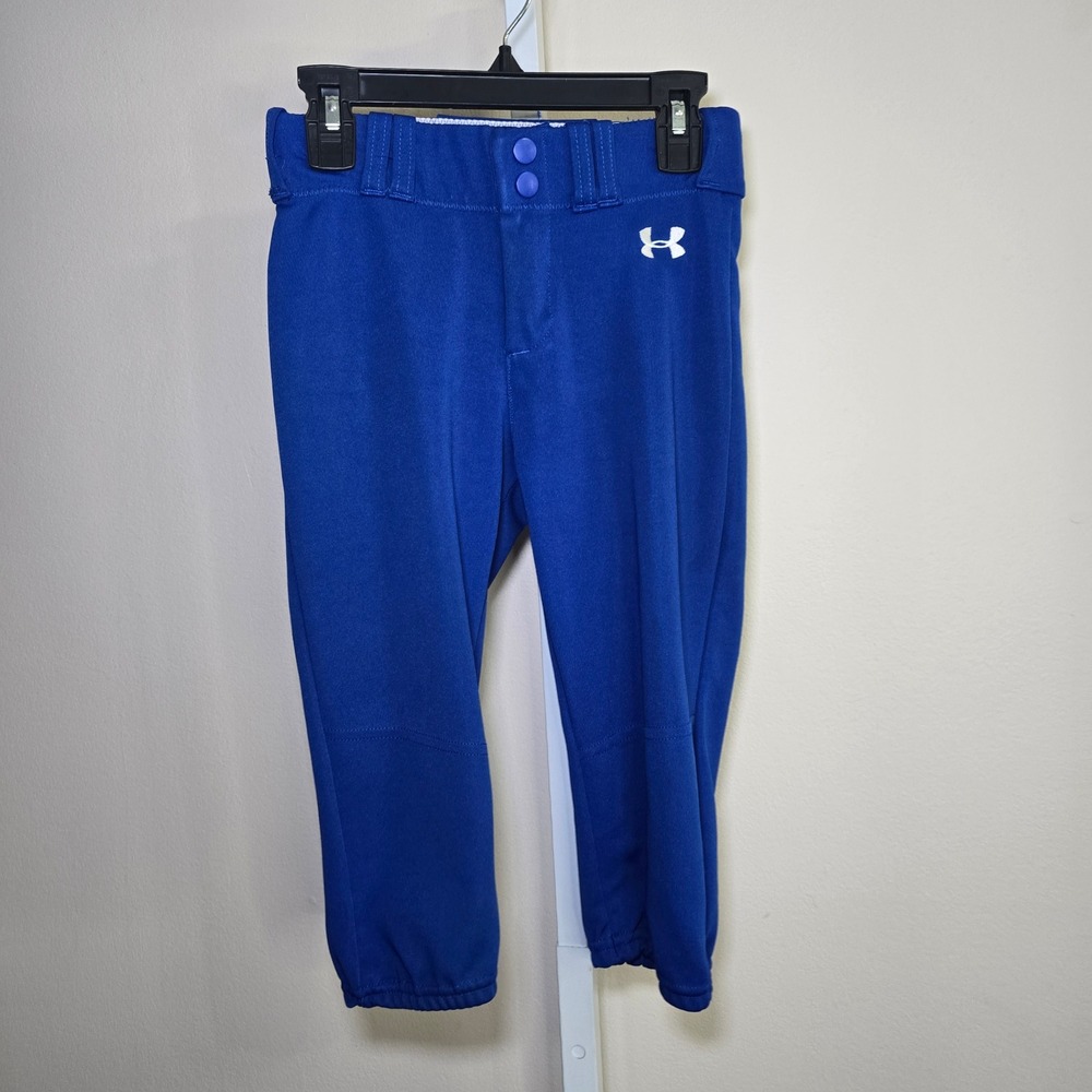 Under Armour Youth Small Boys Royal Blue Baseball Authentic Athletic Bottoms